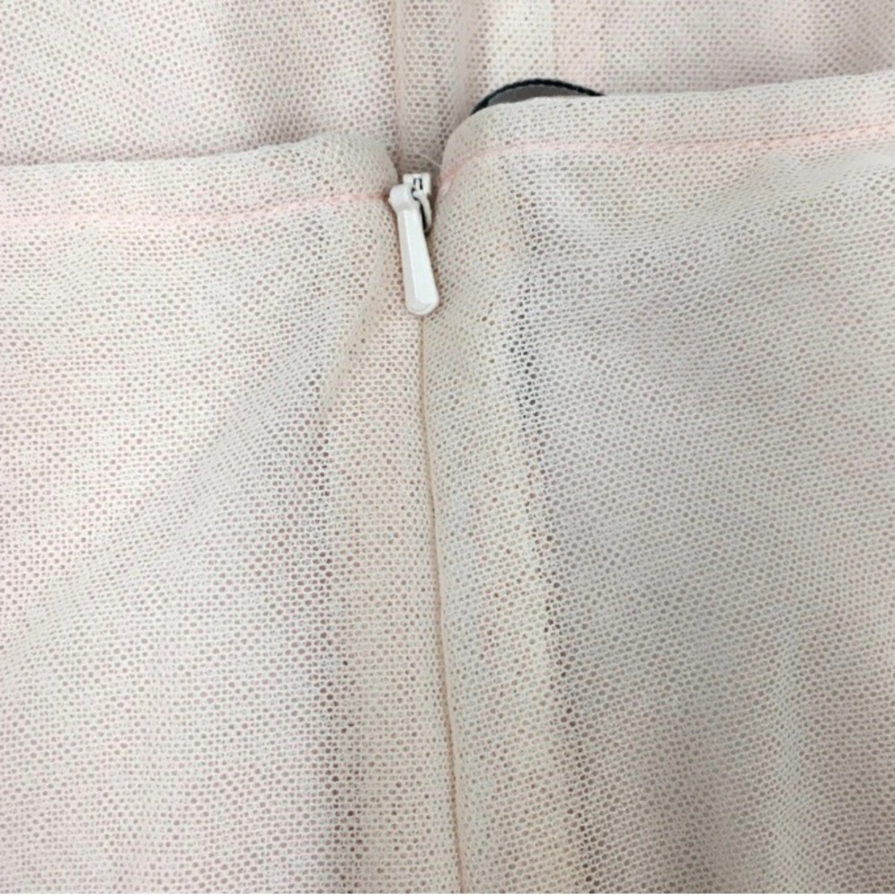 Mademoiselle Tulle Lace Embroidered Skirt 4 Pink Balletcore Romantic Feminine - Picture 13 of 13